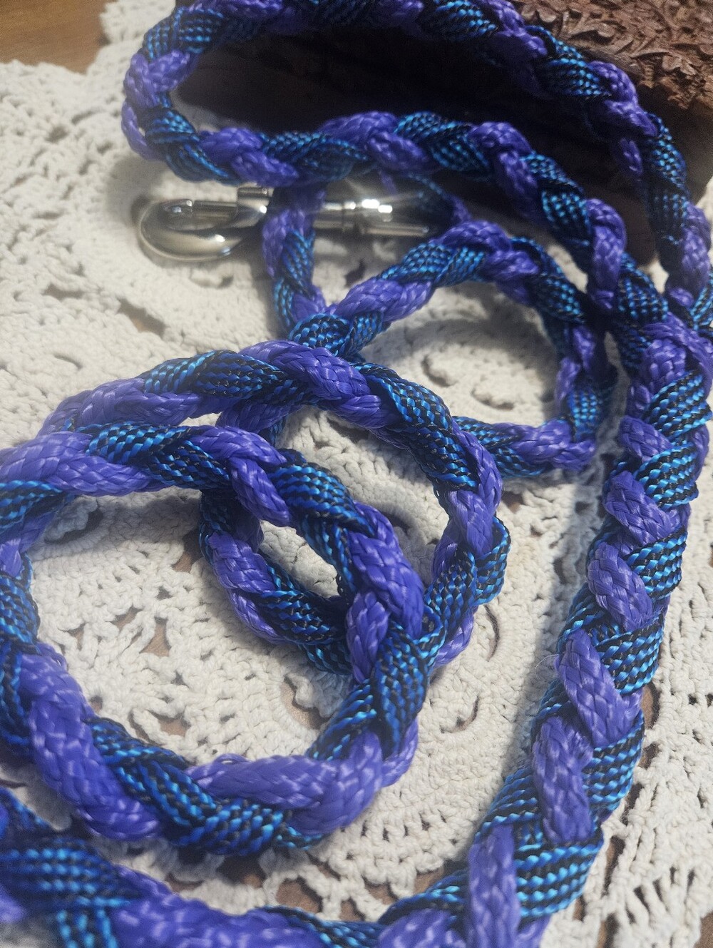 Hand Crafted GENUINE LEATHER Dog Collars/Floral&Bowties/Braided Rope Leash NEW